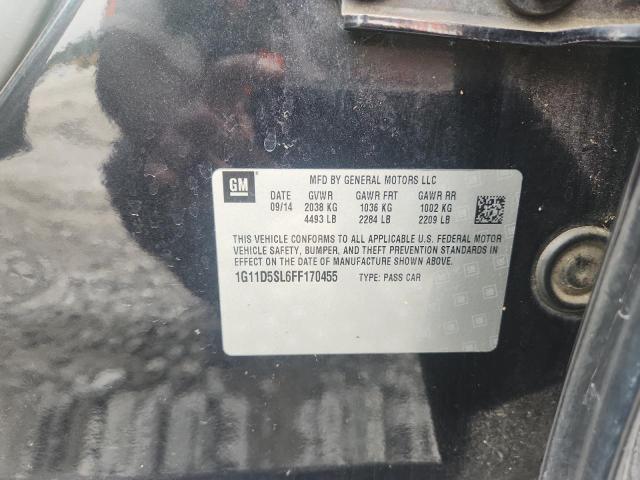 2015 CHEVROLET MALIBU 2LT 1G11D5SL6FF170455