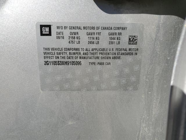 2017 CHEVROLET IMPALA LT - 2G1105S3XH9105096