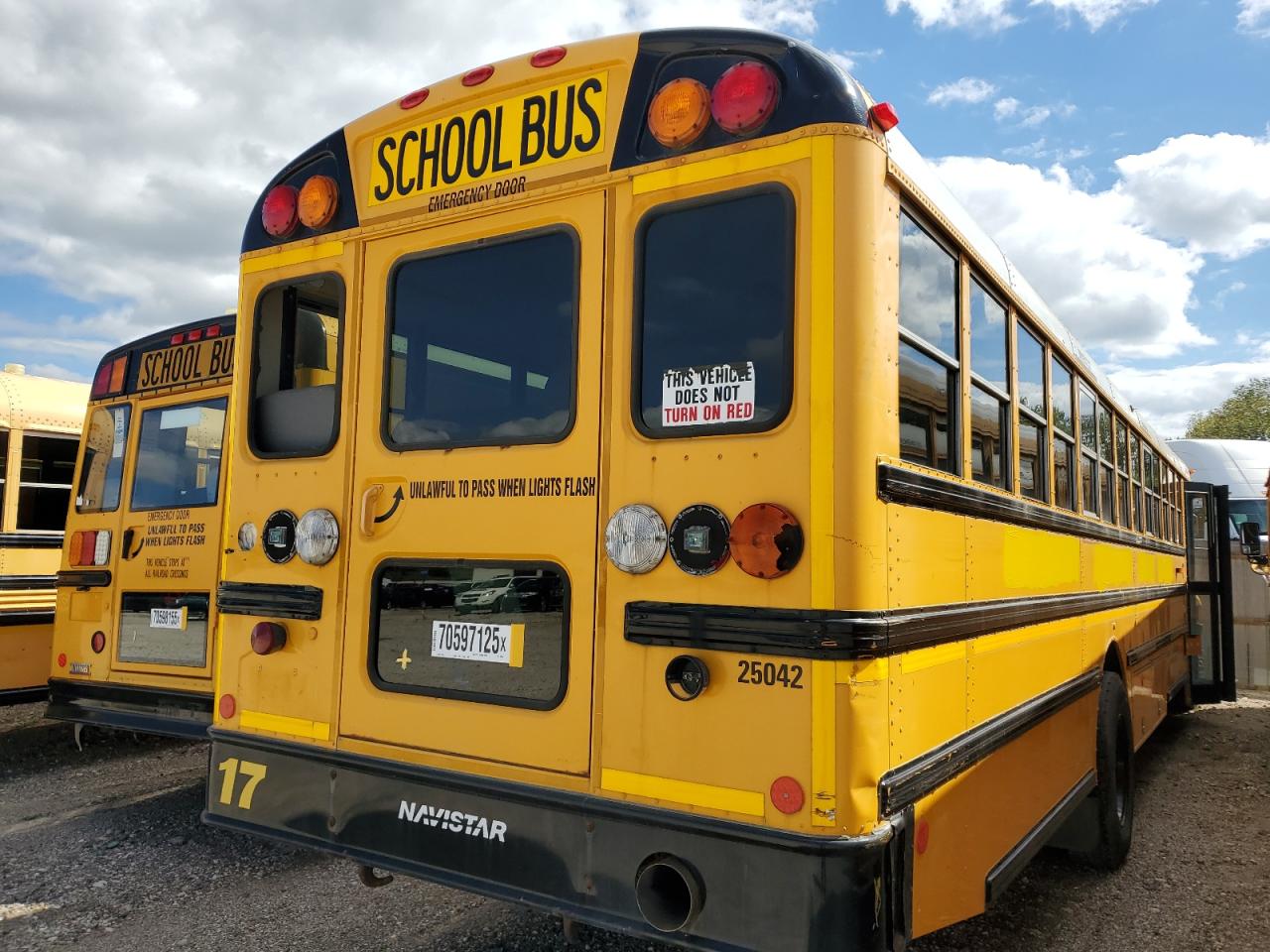 Lot #3234341050 2014 IC CORPORATION CE SERIES SCHOOL