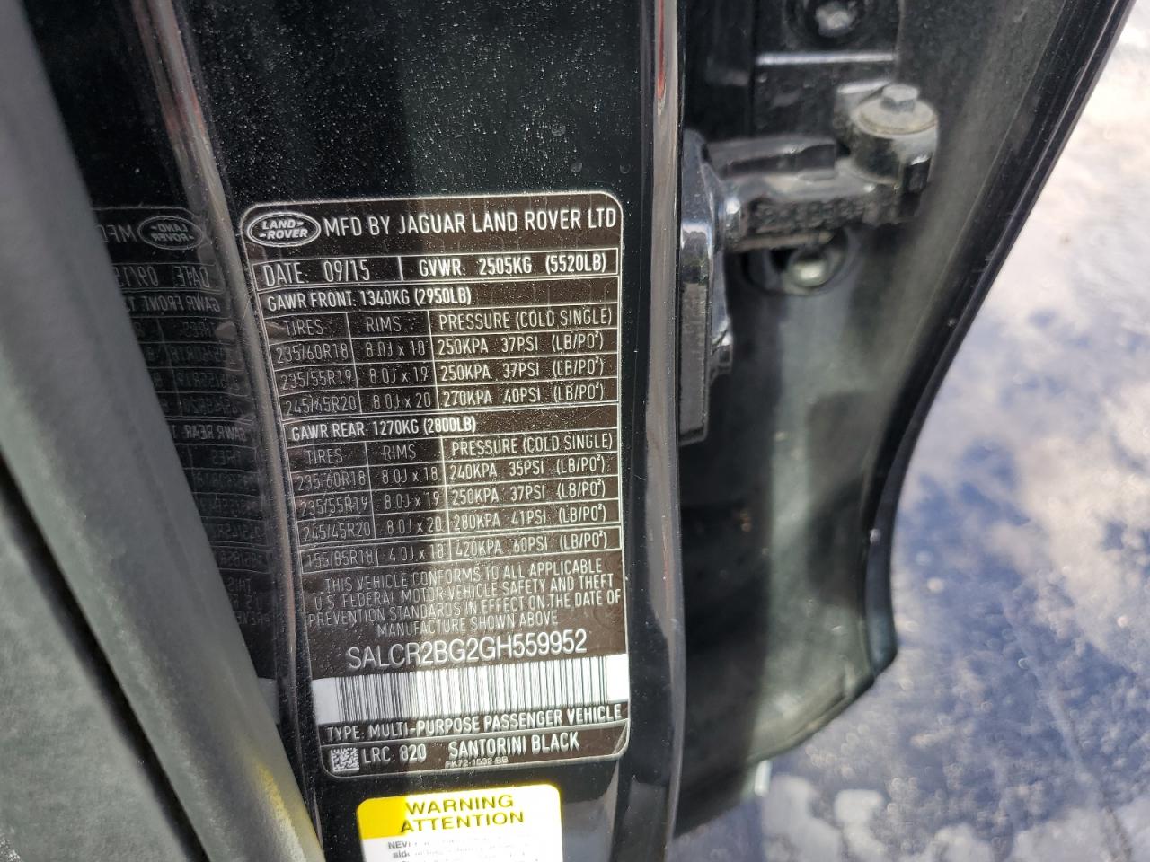 LAND ROVER DISCOVERY HSE