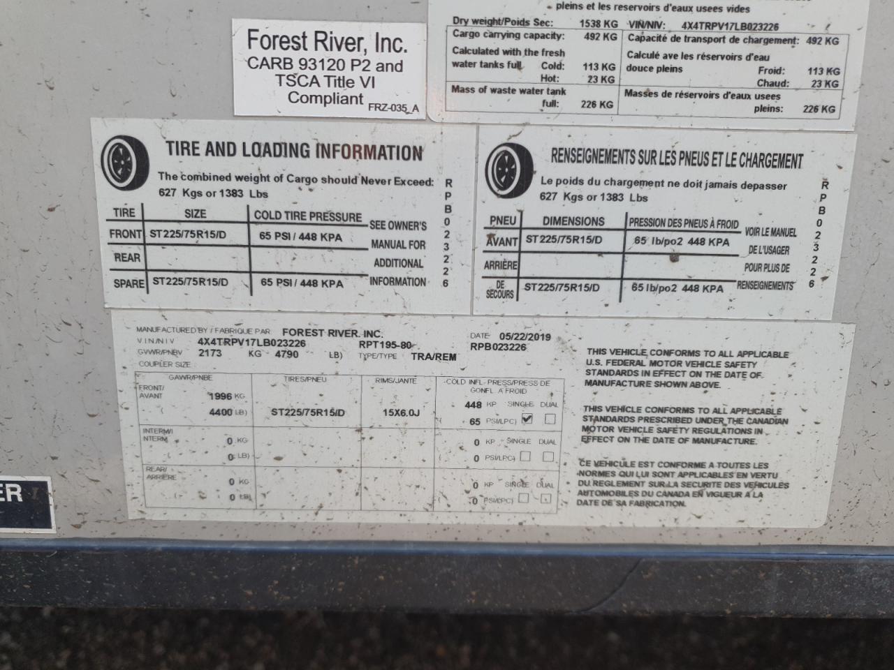 Lot #3292866566 2020 WILDWOOD R-POD