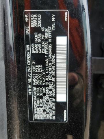 2016 VOLVO XC90 T6 YV4A22PK2G1044987