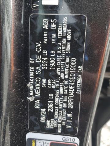 2025 KIA K4 EX 3KPFU4DE4SE019060