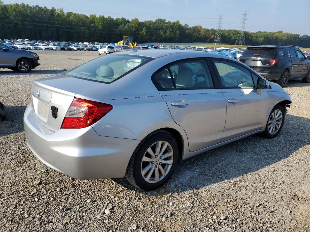 Lot #3248610258 2012 HONDA CIVIC EXL