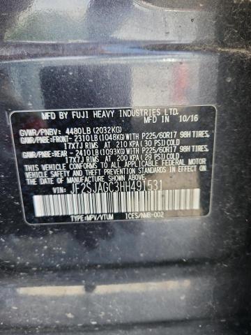 2017 SUBARU FORESTER 2.5I PREMIUM #3286580176