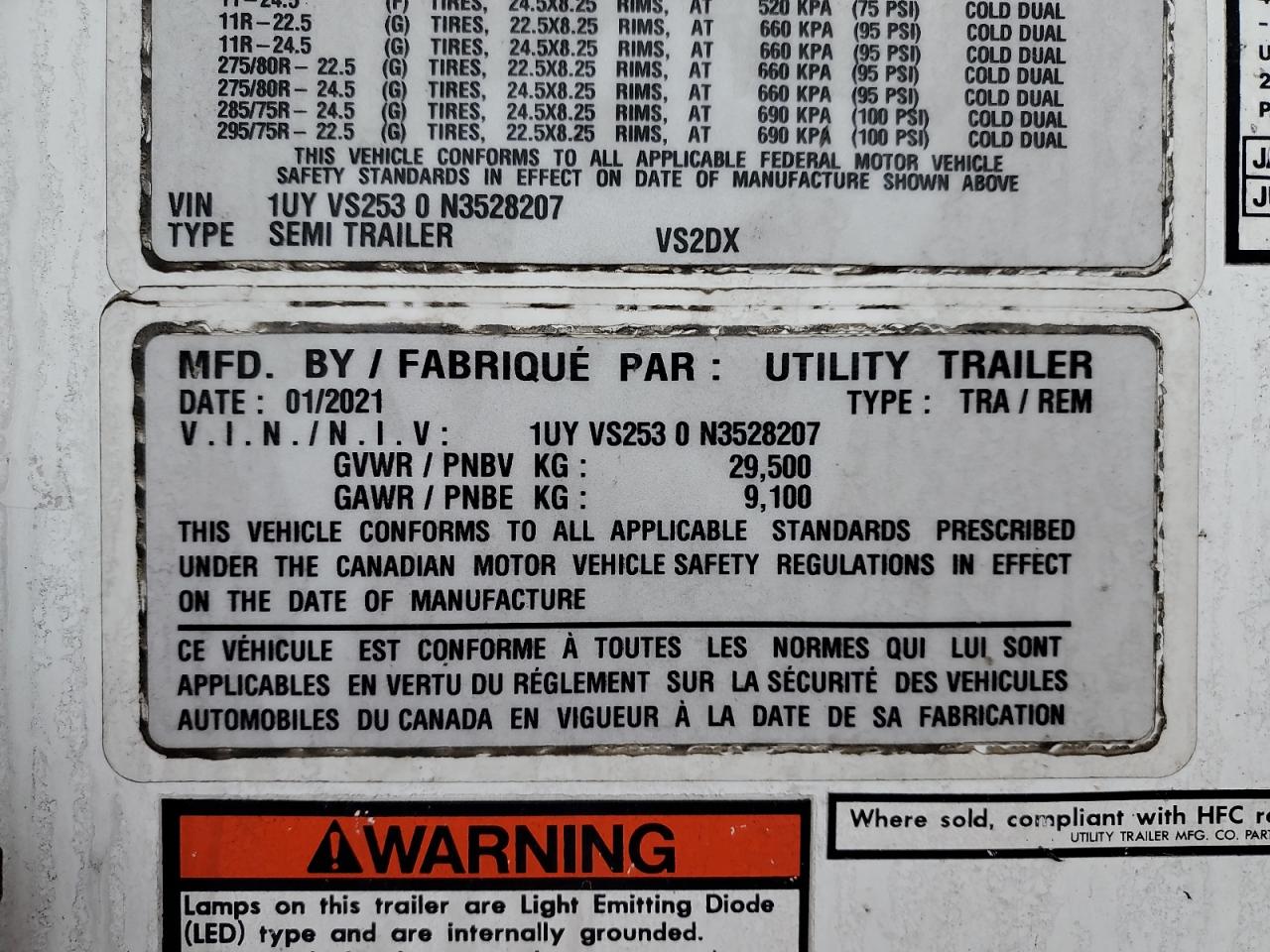 Lot #3291190961 2022 UTILITY VS2DX