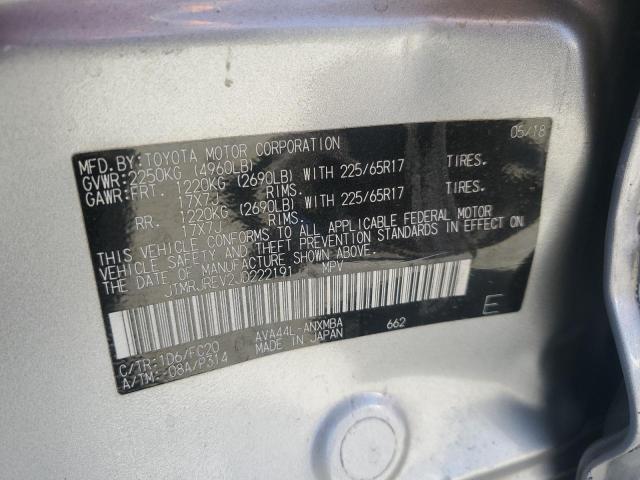 2018 TOYOTA RAV4 HV LE JTMRJREV2JD222191