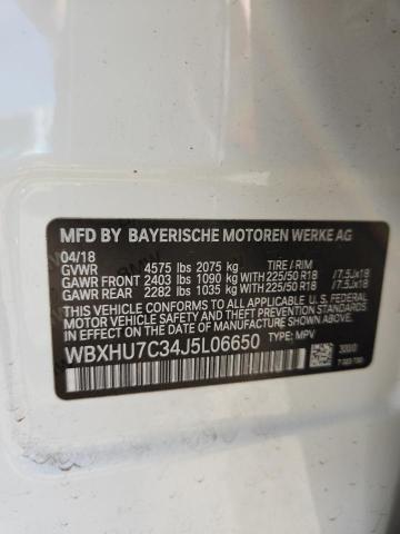 2018 BMW X1 SDRIVE28I WBXHU7C34J5L06650