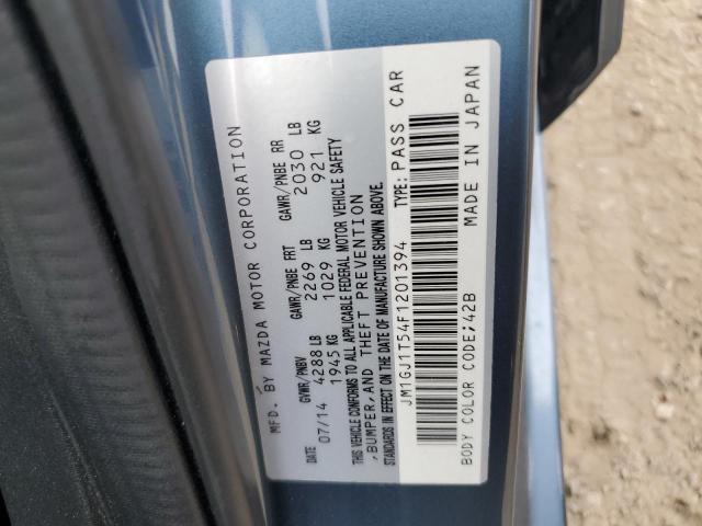 2015 MAZDA 6 TOURING JM1GJ1T54F1201394