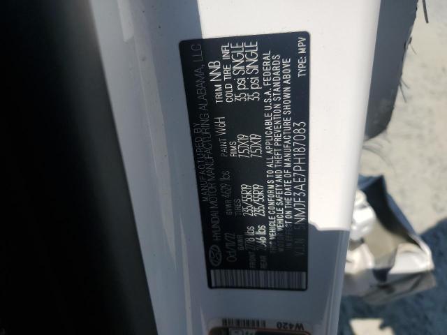 2023 HYUNDAI TUCSON SEL 5NMJF3AE7PH187083