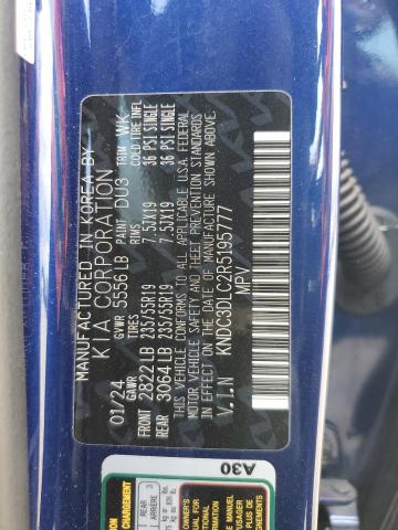 2024 KIA EV6 LIGHT KNDC3DLC2R5195777