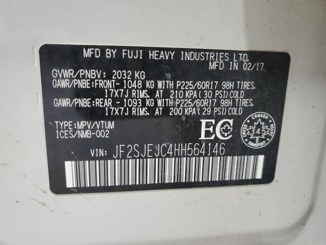 2017 SUBARU FORESTER 2.5I LIMITED #3301666623