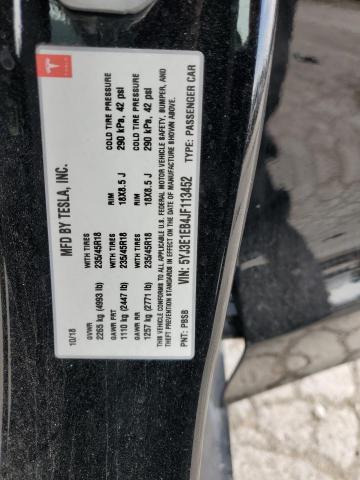 2018 TESLA MODEL 3 5YJ3E1EB4JF113452