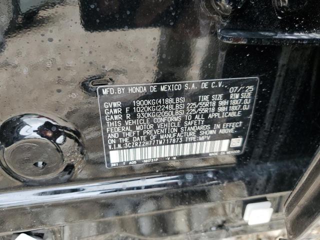 2026 HONDA HR-V EXL 3CZRZ2H77TM717873