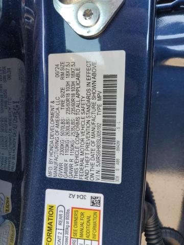 2025 HONDA CR-V SPORT 5J6RS6H80SL005192