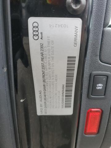 2017 AUDI A4 ULTRA P WAUGMAF49HN064844