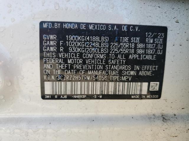 2024 HONDA HR-V SPORT 3CZRZ2H57RM754056