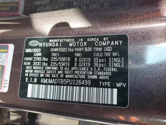 2023 GENESIS GV70 BASE KMUMADTB5PU126499