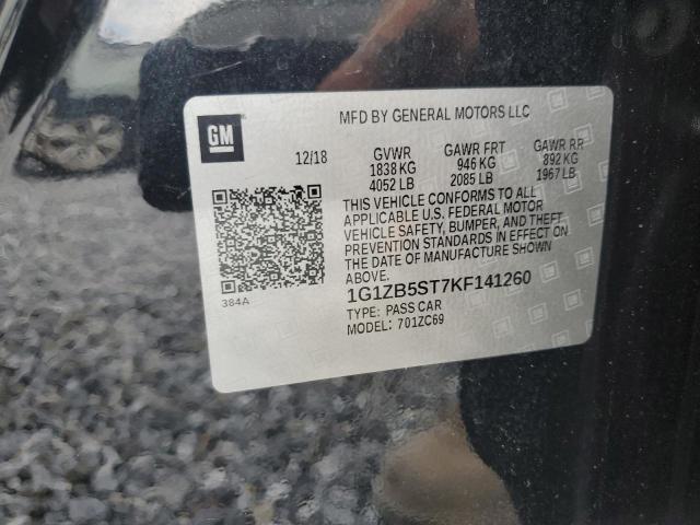 2019 CHEVROLET MALIBU LS - 1G1ZB5ST7KF141260