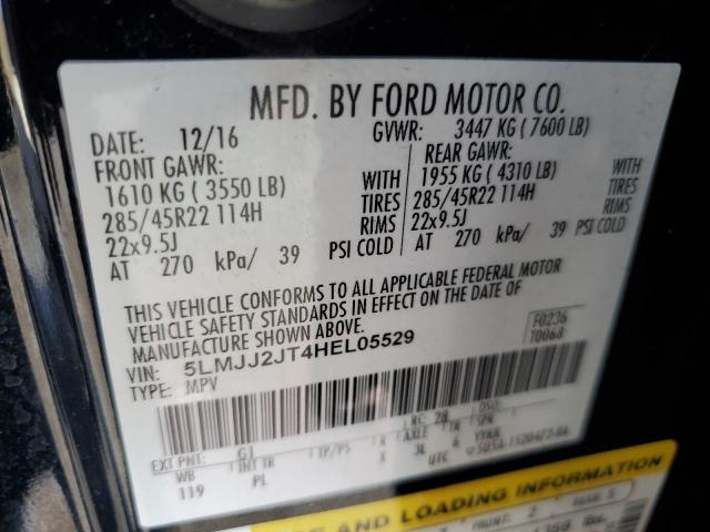 2017 LINCOLN NAVIGATOR SELECT 5LMJJ2JT4HEL05529