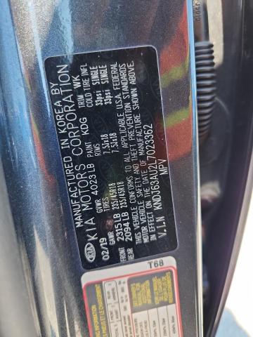 2020 KIA SOUL GT LI KNDJ63AU2L7023362