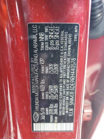 2024 HYUNDAI TUCSON SEL #3294406513