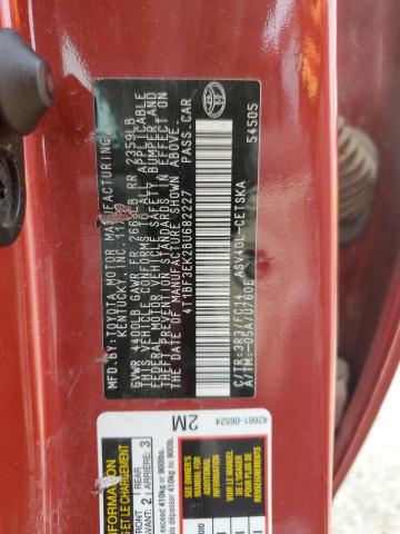 2011 TOYOTA CAMRY BASE #3284305017