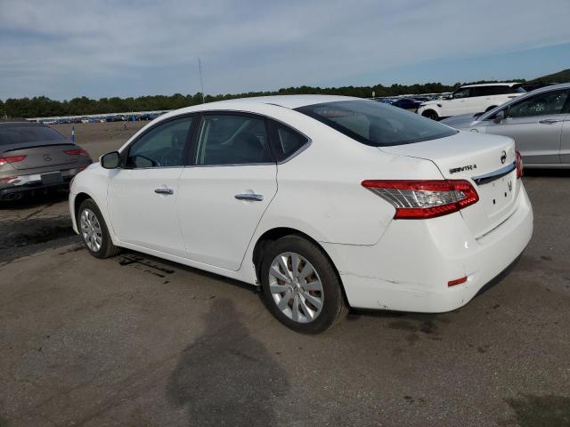 NISSAN SENTRA S 2018 white  gas 3N1AB7AP3JY321804 photo #3