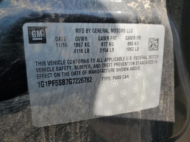 2016 CHEVROLET CRUZE LIMI 1G1PF5SB7G7226782