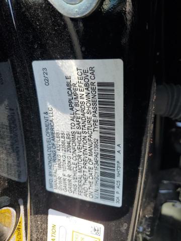 2023 HONDA ACCORD EX #3266040536