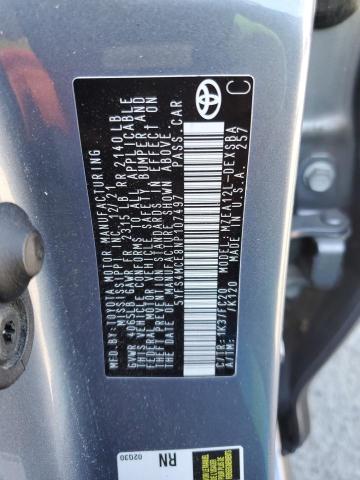 2022 TOYOTA COROLLA SE 5YFS4MCE8NP107497