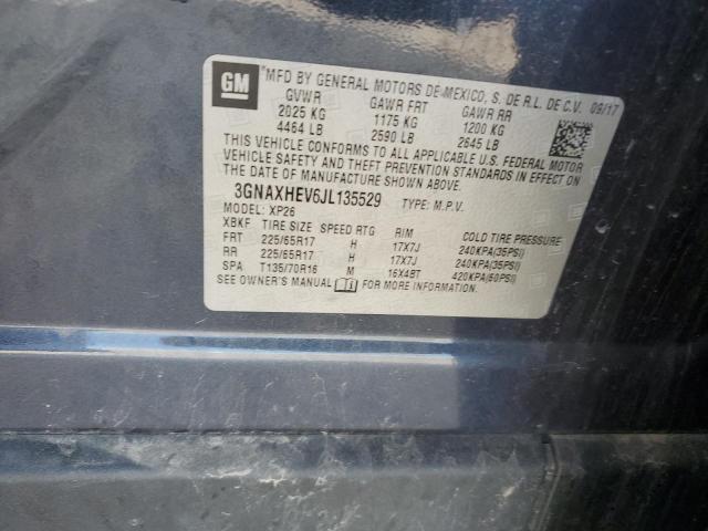 2018 CHEVROLET EQUINOX LS 3GNAXHEV6JL135529