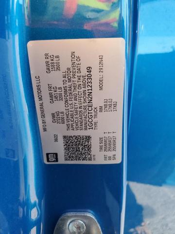 2022 CHEVROLET COLORADO L 1GCGTCEN2N1233049