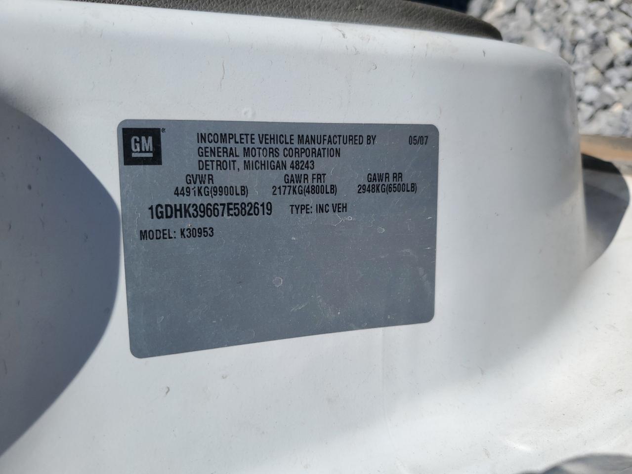 Lot #3287843096 2007 GMC NEW SIERRA K3500