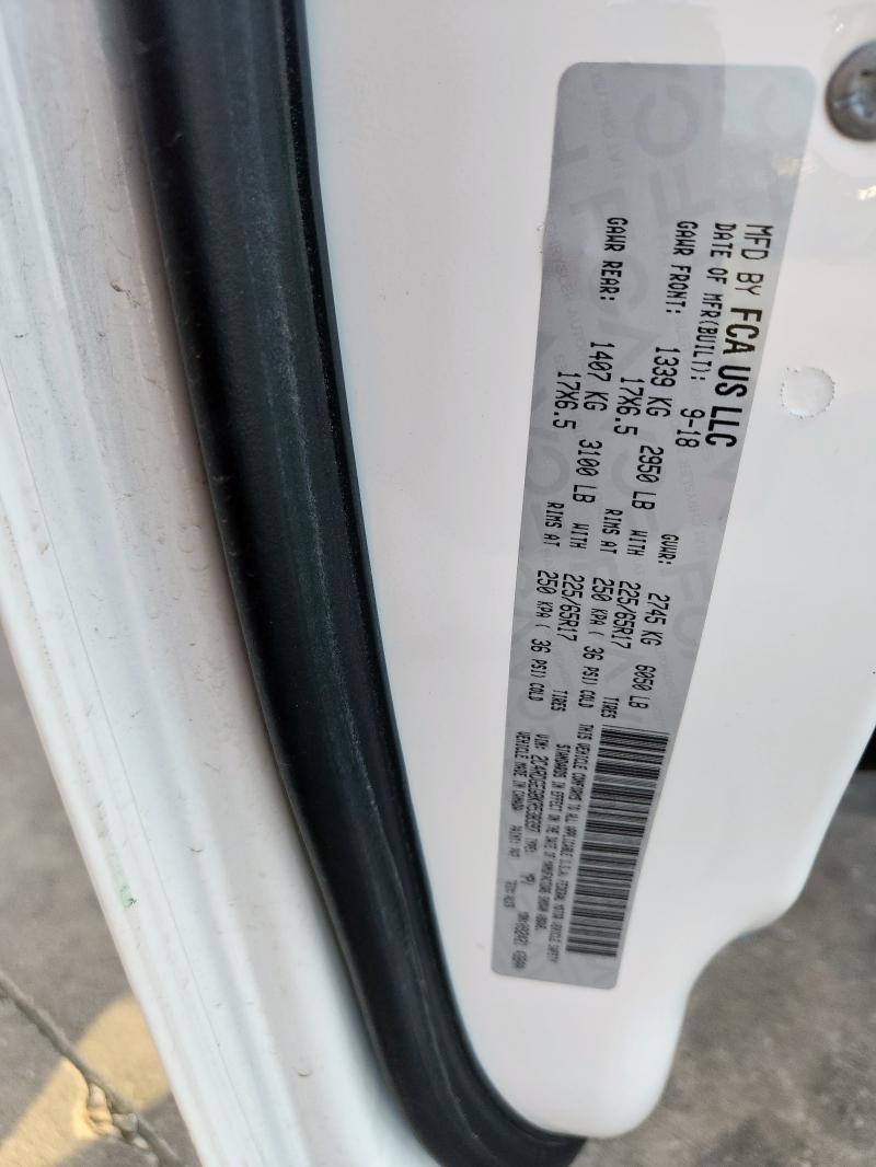 2019 DODGE GRAND CARAVAN GT 2C4RDGEG8KR538397