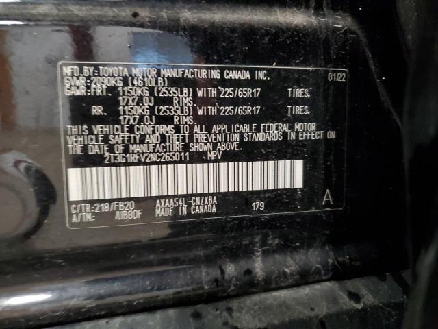 2022 TOYOTA RAV4 LE - 2T3G1RFV2NC265011