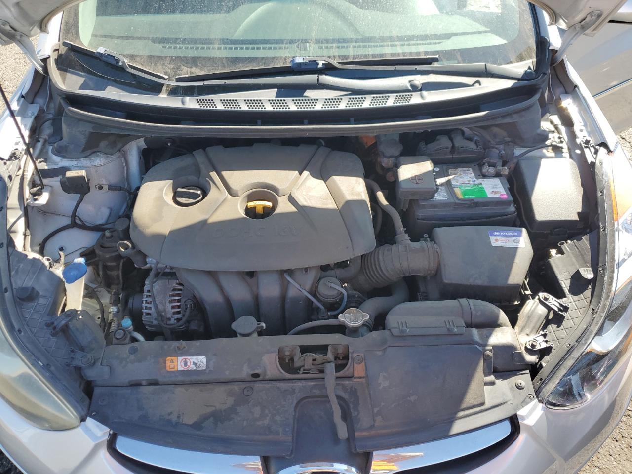 Lot #3264419426 2013 HYUNDAI ELANTRA GL