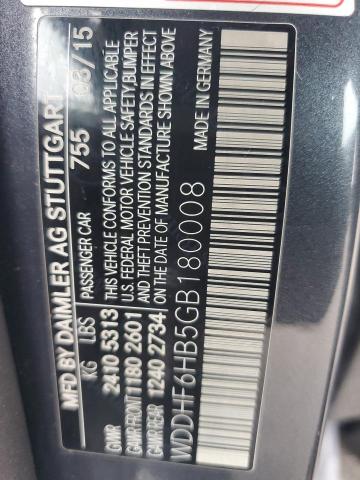 2016 MERCEDES-BENZ E 400 4MAT WDDHF6HB5GB180008