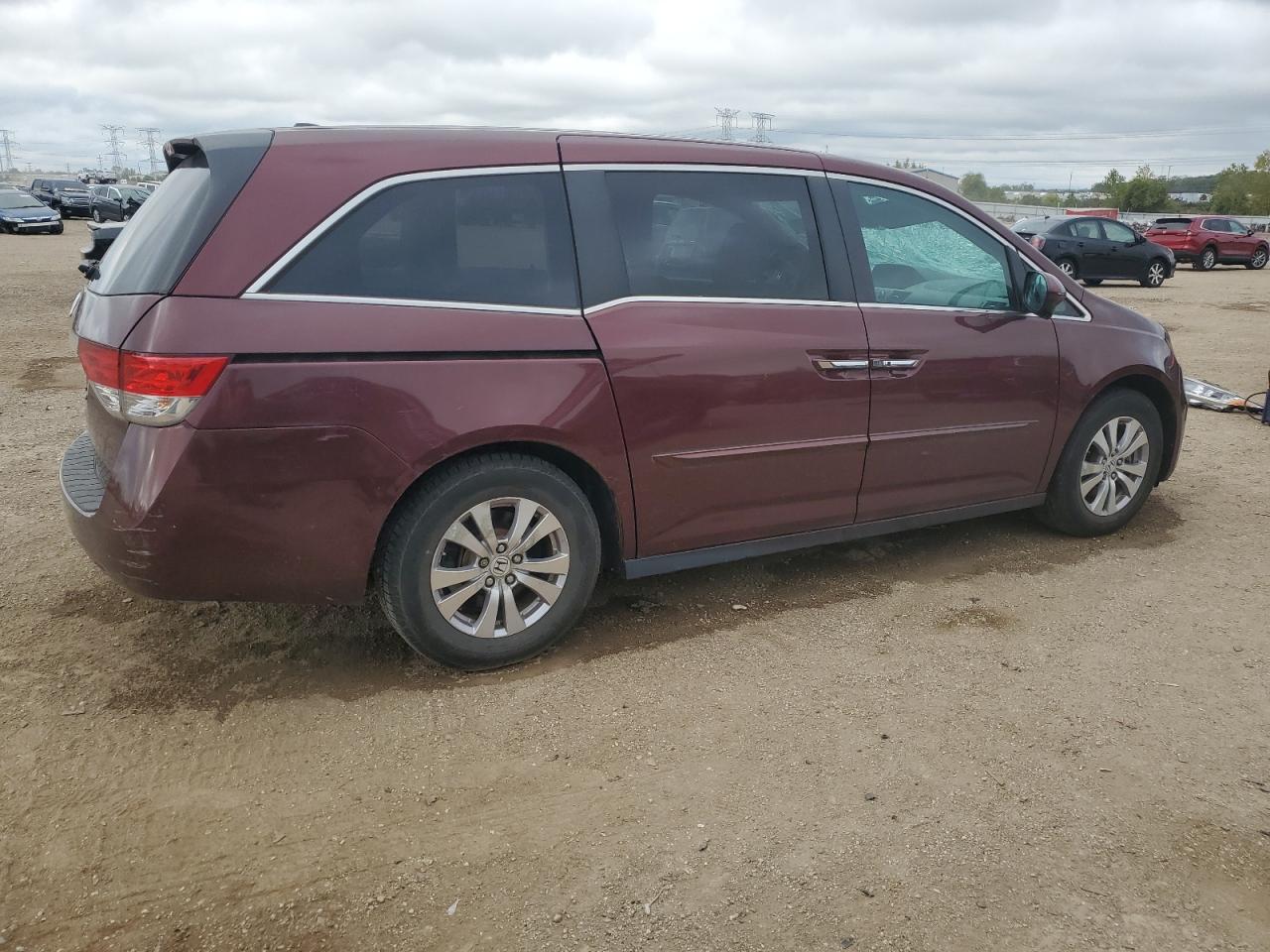 Lot #3286663293 2016 HONDA ODYSSEY EX