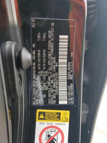 2019 TOYOTA HIGHLANDER 5TDDZRFH9KS701287