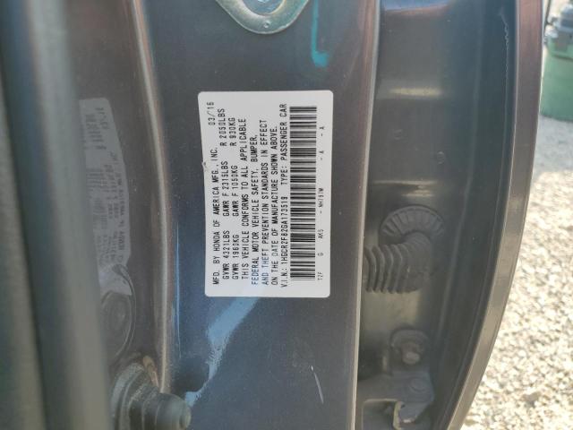 2016 HONDA ACCORD EXL 1HGCR2F82GA173519