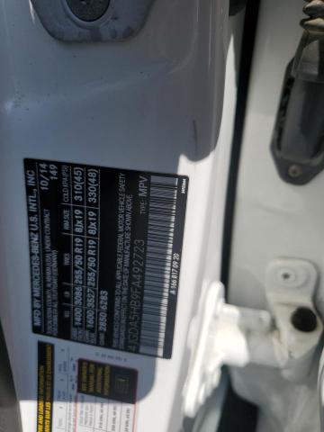 2015 MERCEDES-BENZ ML 350 4MATIC 4JGDA5HB9FA492723