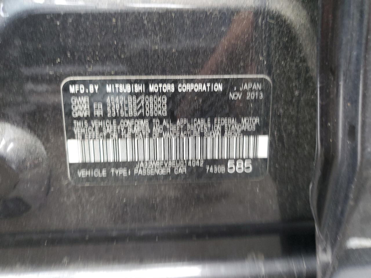 MITSUBISHI LANCER EVOLUTION GSR