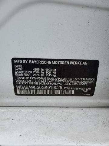 2016 BMW 320 I - WBA8A9C50GK619026