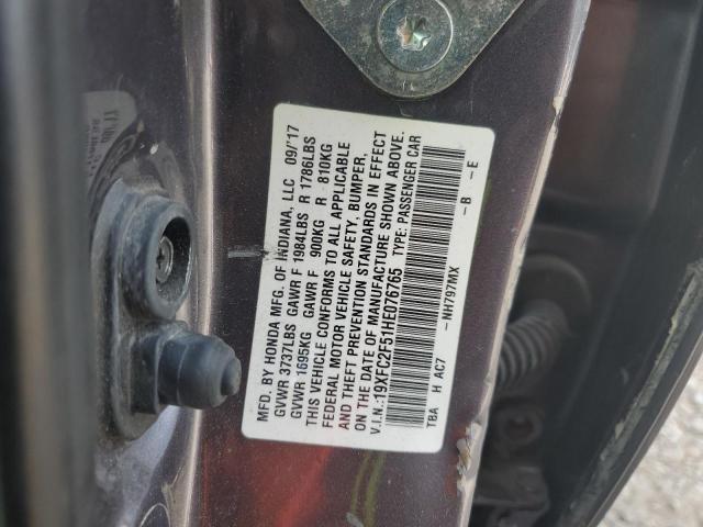 2017 HONDA CIVIC LX - 19XFC2F51HE076765