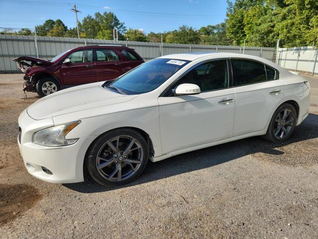 NISSAN MAXIMA S 2013 white sedan 4d gas 1N4AA5AP6DC836433 photo #1