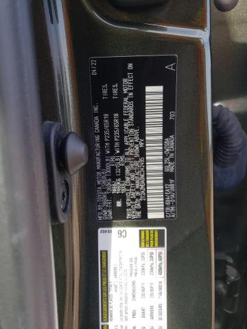 2022 LEXUS RX 350 BAS 2T2AZMDA0NC342495