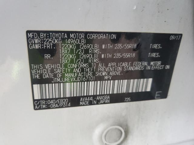2018 TOYOTA RAV4 HV SE - JTMJJREVXJD167101