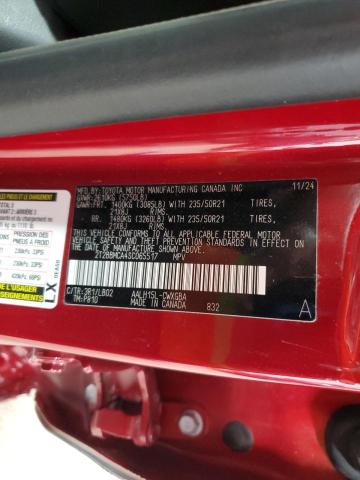 2025 LEXUS RX 350H BA 2T2BBMCA4SC065517