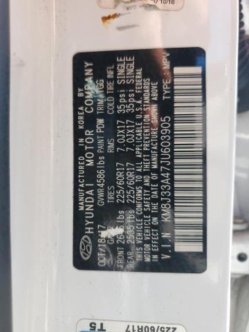 2018 HYUNDAI TUCSON SEL KM8J33A47JU603905
